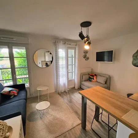Sublime 5 Min Disneyland Paris Parking Wifi Apartment Serris